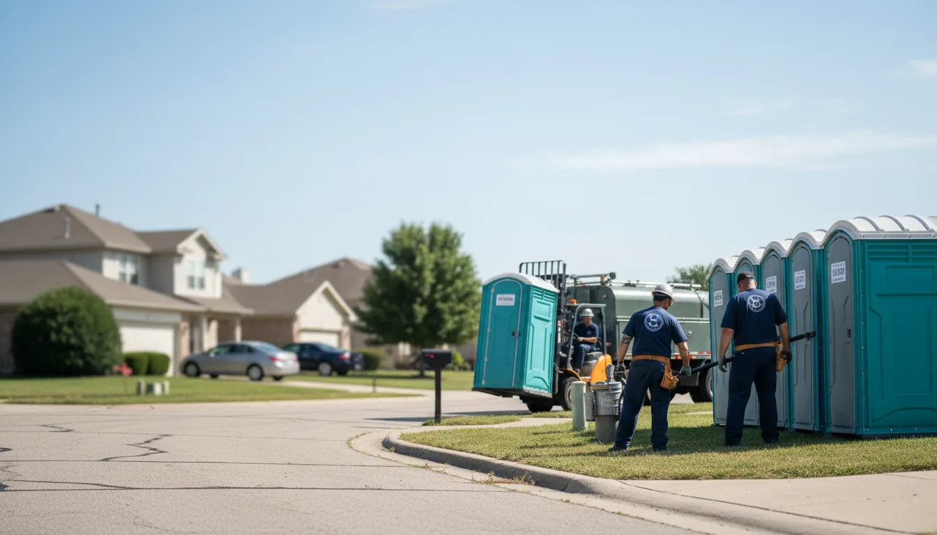 Porta Potty Rental in Hobart, OK near me